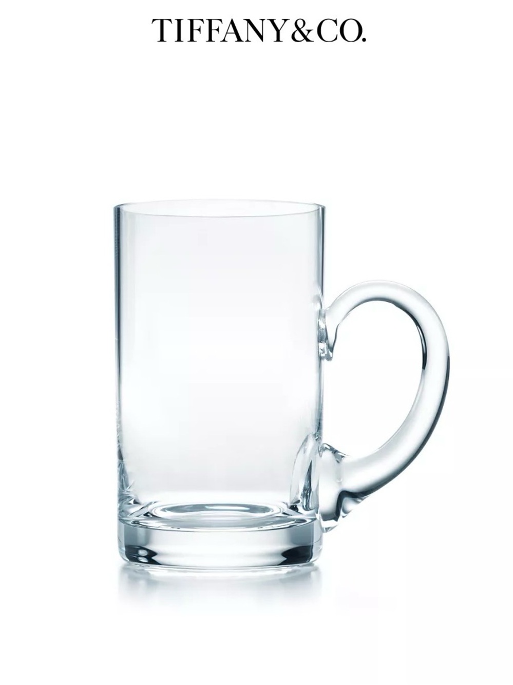 Tiffany & Co. Beer Mug in Crystal Glass NIB